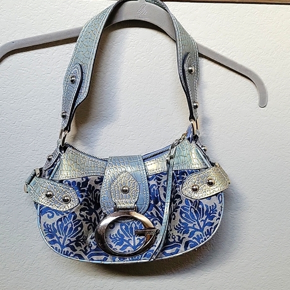 Guess Handbags - Y2K Guess Mini Purse Tapestry Print